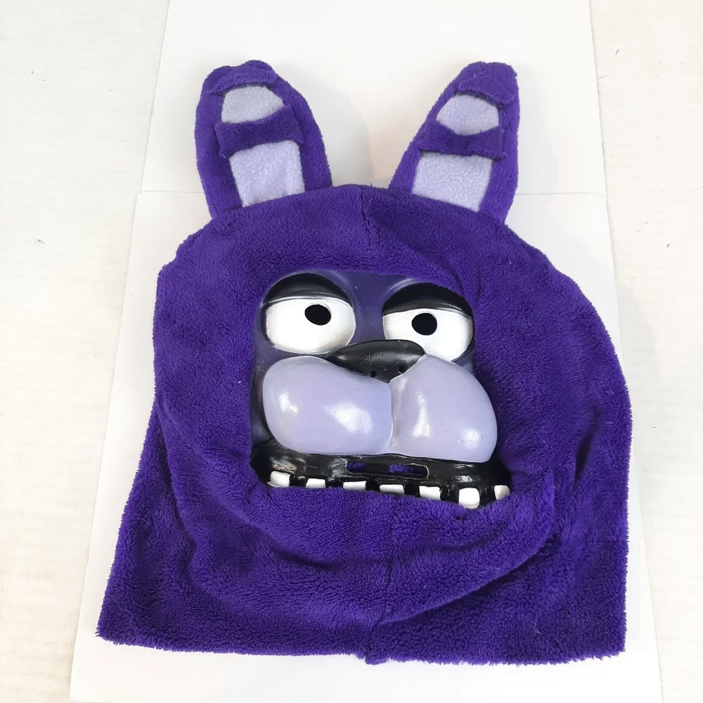 Five Nights at Freddy’s Purple Bonnie One Size Costume Mask Fits Kids And Adults
